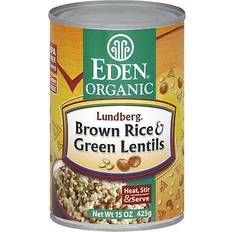 Eden Foods Organic Brown Rice Green Lentils