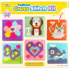 Creative Kids 6 in 1 Cross Stitch Kit