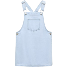 Mango Short Denim Pinafore - Light Blue (67097921)