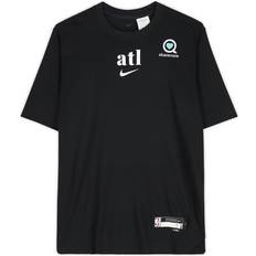 Fanatics Authentic Atlanta Hawks Team-Issued Black City Edition T-Shirt from 2023-24 NBA Season LT