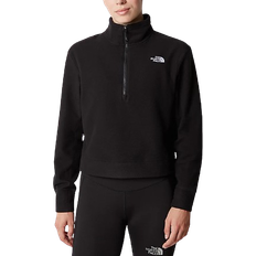 Recycled Fabric Jumpers The North Face Women's 100 Glacier Half-zip Fleece - Tnf Black