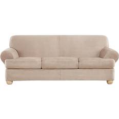 Sure Fit Ultimate Stretch Loose Sofa Cover Beige (243.8x188cm)