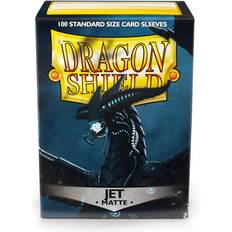 Dragon Shield Jet Matte Sleeves Standard Size