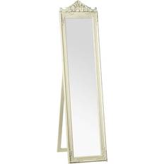 Premier Housewares Boudoir Cream/Gold Wall Mirror 40x160cm