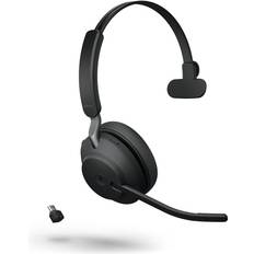 Beige Headphones Jabra Evolve2 65, Link 390c MS Mono