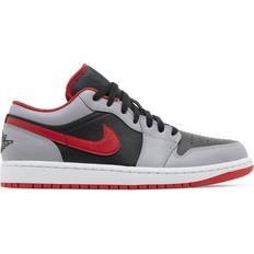 Nike 10 - Men Trainers Nike Air Jordan 1 Low M - Black/Cement Grey/White/Fire Red