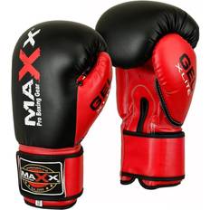 Gloves MAXX Pro Boxing Gear Training Gloves Junior Kids & Adult Sizes Rex Leather Sparring Gym Fitness