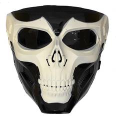Paintball WISEONUS Airsoft Mask Tactical Paintball Skull Mask Protective Gear Full Face Mask for Halloween Hunting CS Wargame