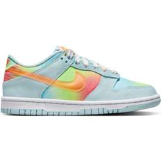 Nike Dunk Low GS - Glacier Blue/Light Lemon Twist/Aquarius Blue/Total Orange