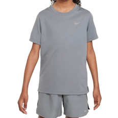 Nike miler kids Nike Older Kid's Dri-FIT Miler Training Top - Smoke Grey (FD0237-084)