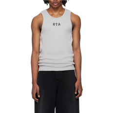 RTA Flocked Tank Top - Grey