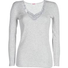 Damart Bodysuits FANCY KNIT GRADE Grey