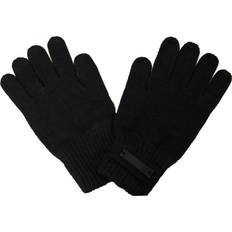 Puma Gloves & Mittens Puma Knitted Unisex Wooly Acrylic Shaw Gloves Black 040661 01 A33A Textile