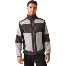 Grey - Men - Softshell Jacket - XS Jackets Regatta Professional Mens E-Volve Layer Softshell Jacket Chest 35-36' 89-91.5cm