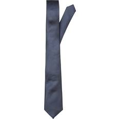 Blue - Men Ties Selected Homme Herren Slhnew Texture Tie 7cm Noos Krawatte, Dark Sapphire, Einheitsgr