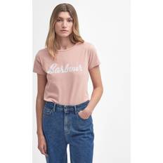 Barbour Women T-shirts & Tank Tops Barbour Otterburn T-shirt Pink, Pink, 14, Women