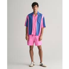 Men - Pink Trousers & Shorts Gant Men Cotton Drawcord Shorts