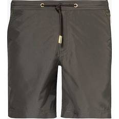 Beige Swimming Trunks Orlebar Brown Taupe Bulldog Swim Shorts SMOKED TEA WAIST