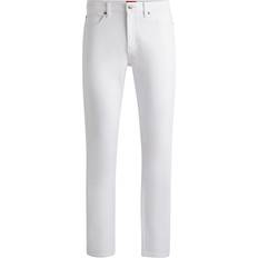 Hugo Boss Men - White Trousers & Shorts Hugo Boss 708 Slim Jeans