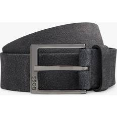 HUGO BOSS Blue - Men Accessories HUGO BOSS Elloy Leather Belt, Navy