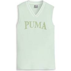 Puma Unisex Vests Puma Top mint apfel weiß