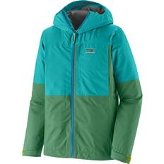 Patagonia 3XL Rain Clothes Patagonia Boulder Fork Rain Jacket Waterproof jacket XXL, turquoise/green