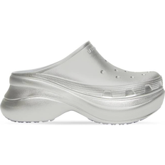 Balenciaga Women Outdoor Slippers Balenciaga x Crocs Mule W - Silver