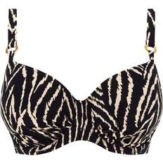 Gold Bikini Tops Wacoal Fantasie Silouette Island Uw Full Cup Bikini Top, Black, 36Dd, Women