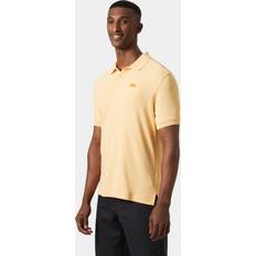 Men - Yellow Polo Shirts Helly Hansen Driftline Short Sleeve Polo Man