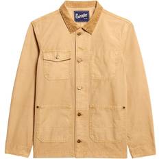 Superdry Merchant Store Work Jacket - Shaker Beige