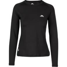 Trespass Base Layer Tops Trespass Womens Base Layer Top Ivana Black