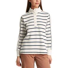 Joules Clothing Women's Women's New Southwold Sweatshirt Navy Cream Stripe