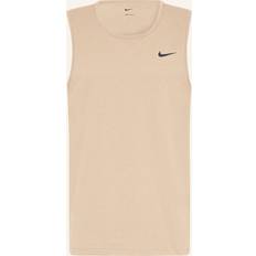 Beige Tank Tops Nike Tanktop DRI-FIT HYVERSE BEIGE