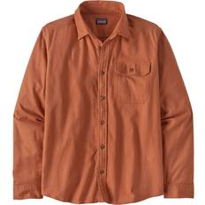 Patagonia L Shirts Patagonia Men's Lightweight Fjord Flannel LS Shirt, Medium, Brown