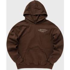 Sporty & Rich Brown Health Initiative Hoodie Chocolate