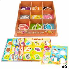 Lisciani Educational Game 26 x 6 x 26 cm Colours Montessori method 61 Pieces 6 Units