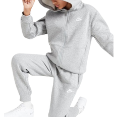 Nike Tracksuits Children's Clothing Nike Junior Club Fleece Full Zip Tracksuit - Grey