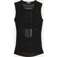 Clothing Helmut Lang Sleeveless Open-Back Top BLK X-SMALL