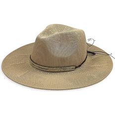 Marcus Adler Straw Panama Hat in Tan