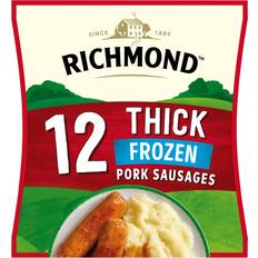 Richmond Thick Frozen Pork Sausages 516g 12pcs