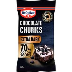 Dr. Oetker 70% Extra Chocolate Chunks 100g