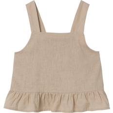 Name It Blouses & Tunics Name It Girls Strappy Linen Co-Ord Top Humus, Beige, Age: Years, Women age: YEARS