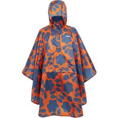 Capes & Ponchos Regatta Orla Waterproof Festival Poncho Orange, Orange, Women