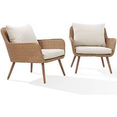Crosley Furniture Landon 2pc wicker chair Outdoor Lounge Set