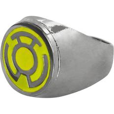 Green Lantern Yellow Yellow Symbol Stainless Steel Plated Ring