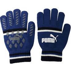 Puma Gloves & Mittens Puma Cat Magic Big Logo Winter Mens Gloves Blue Black 041678 04 Textile