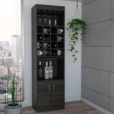 Simplie Fun Wolcott 16-Bottle Storage Cabinet