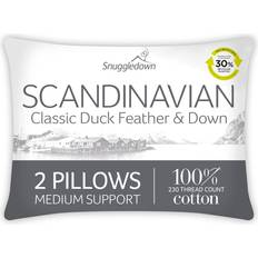Down Pillows Snuggledown Scandinavian Down Pillow (74x48cm)