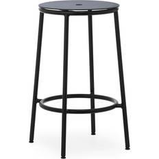 Normann Copenhagen Circa Black Bar Stool 65cm