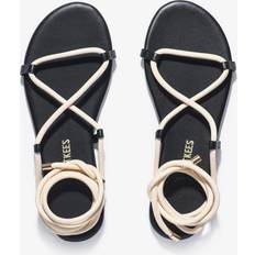 TKEES Petra Sandal in Black. 10, 6, 8, 9